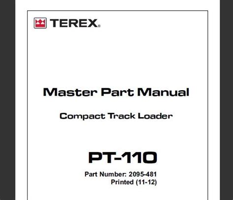 terex pt 110 manual pdf